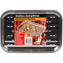 BBQ Collection Grillplaat 34.5x24x2.5 cm RVS