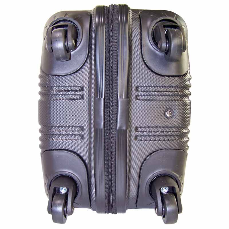 Ceruzo handbagage koffer ABS zwart