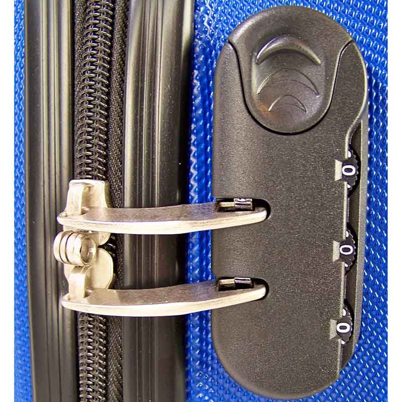 Ceruzo handbagage koffer ABS blauw