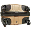 Ceruzo handbagage koffer ABS champagne