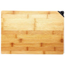 Bergner Bamboe snijplank met messenslijper