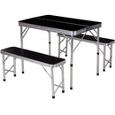 Picknicktafel met banken - inklapbaar