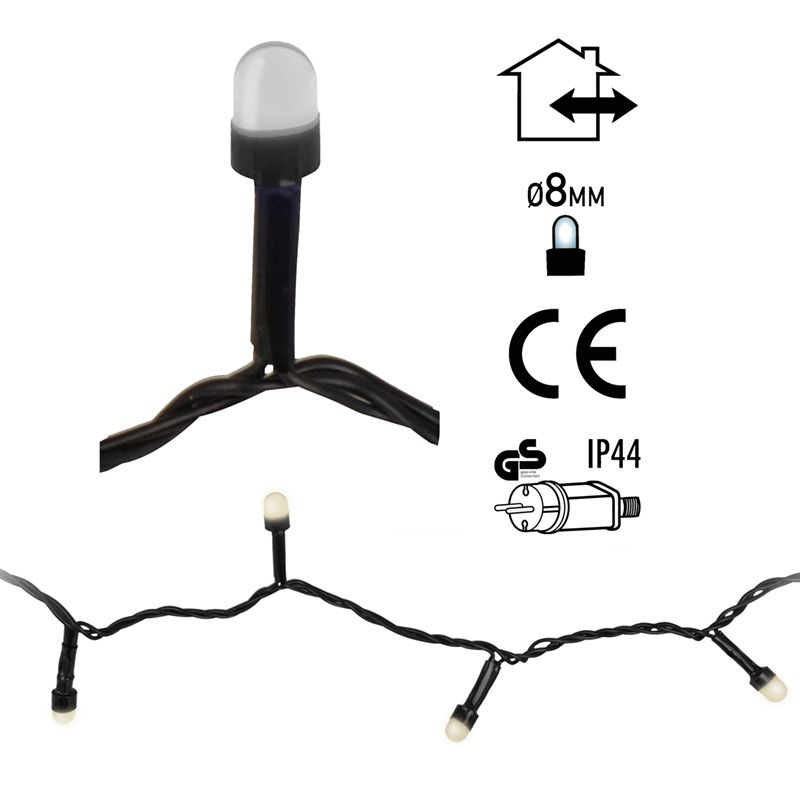 LED-verlichting bolletjes - 240 LED's - 18 meter - warm wit