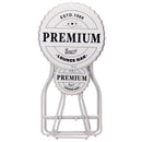 Bartafel met 2 stoelen - wit