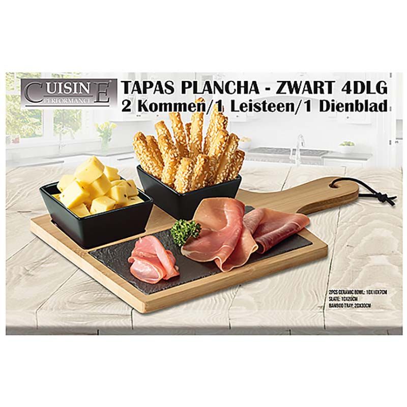 Tapas Plank - 4 delig