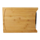 Bamboe Snijplank met RVS opvangschaal