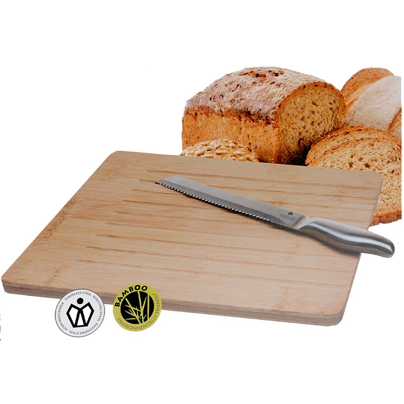 Broodsnijplank incl. broodmes