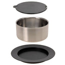 Roestvrijstalen serveerpan met sauslepel - 2.4 liter