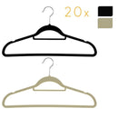 Kledinghanger vilt - set van 20 - beige