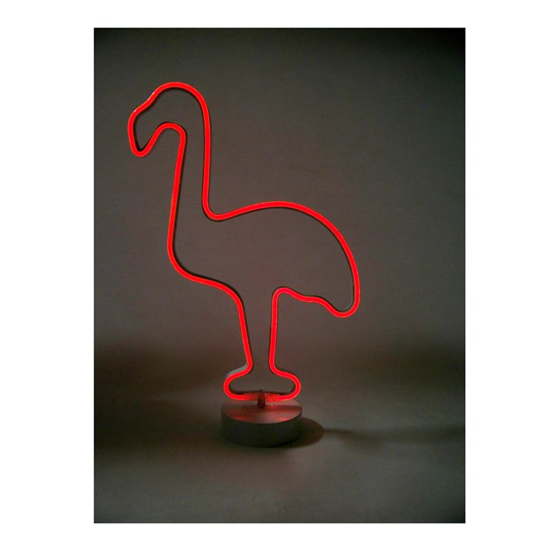 Decoratielamp flamingo - 42cm