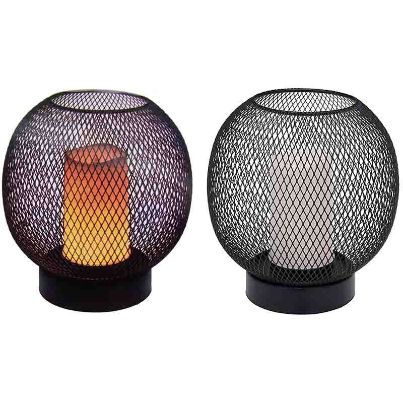 Tafellamp - draad -  19cm - luxe uitvoering