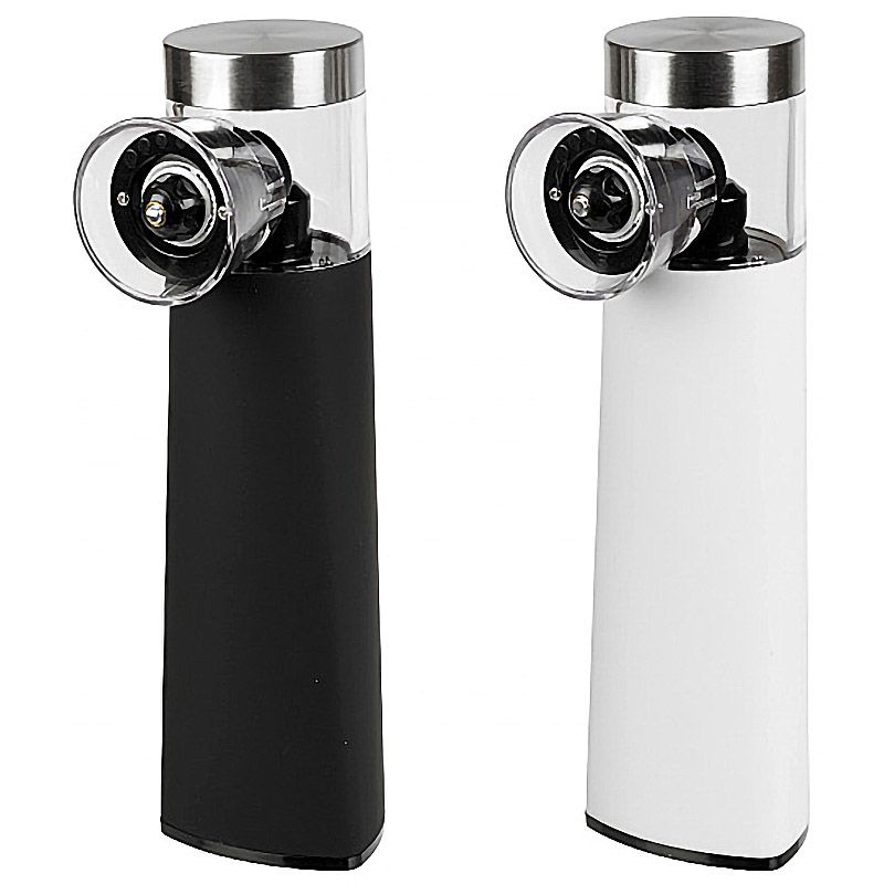 Automatische zout- en pepermolen zwart