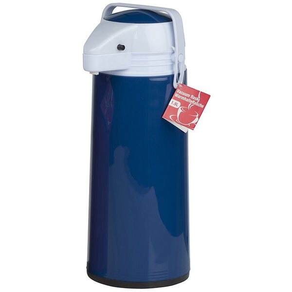 Thermoskan met pomp - 1.9 liter - Blauw