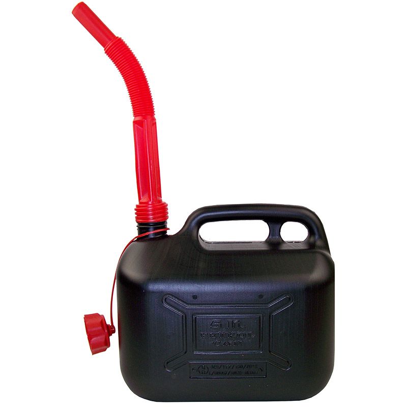 Jerrycan met opschroefbare schenktuit 5 liter