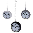 Stationsklok hangend - 30cm - wit