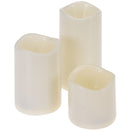 Kleurveranderende LED-kaarsen met afstandsbediening - set van 3