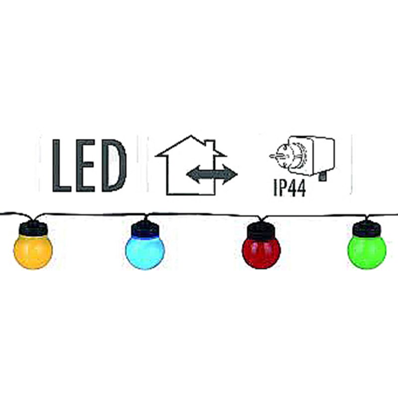 Tuinverlichting 20 gekleurde LED-lampen