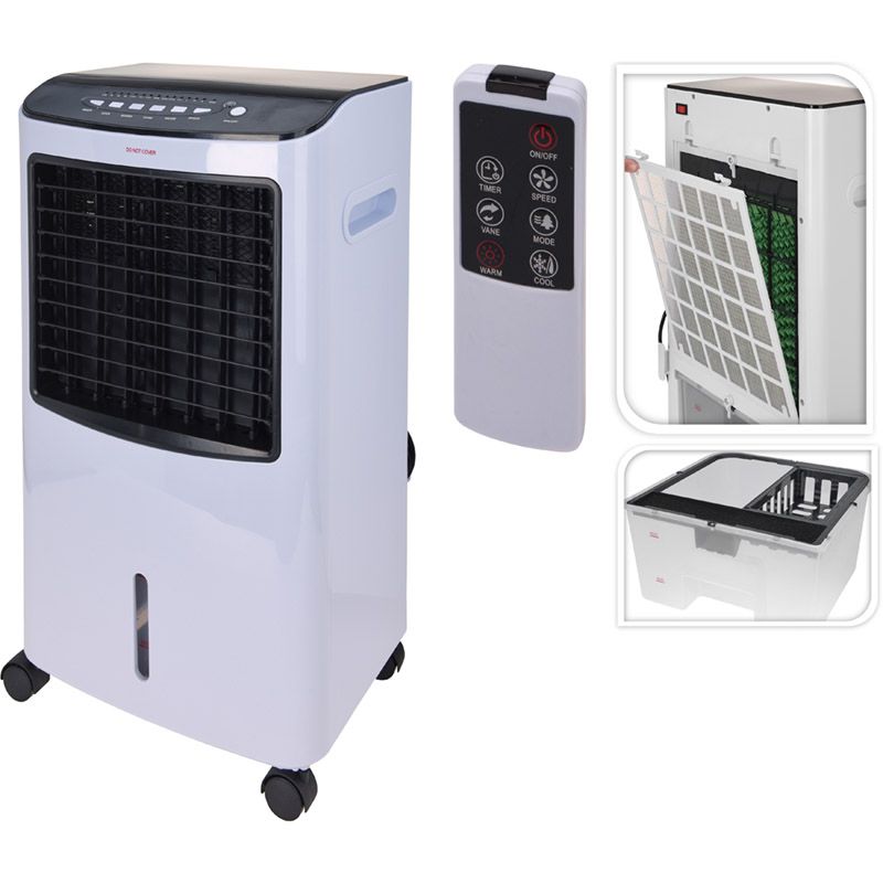 Luxe Aircooler 8 liter - met Heater