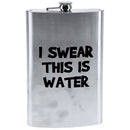 Mega Heupfles 1.8 liter - "I swear this is water"