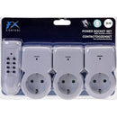 Draadloze Contactdozen Schakelaar 3st.