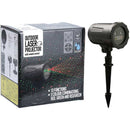 S.I.A. Kerst Laser Projector Rood/Groen op Grondpin + Timer + Afstandsbediening IP44
