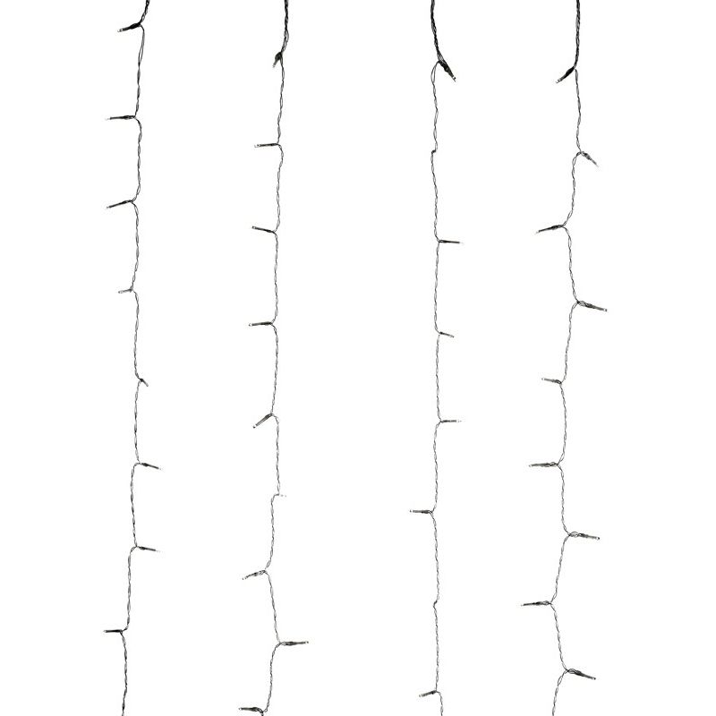 Gordijnverlichting - 240LED -  200x150cm - wit