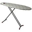 Duett Strijkplankhoes - grijs / wit