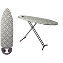 Duett Strijkplankhoes - grijs / wit