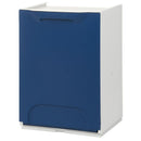 Duett - Afvalbak voor Recycling - Vrijstaand - Stapelbaar - Wandmontage - Blauw