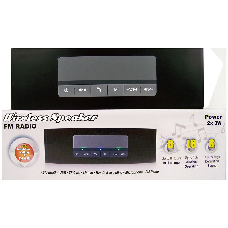 Bluetooth speaker met radio