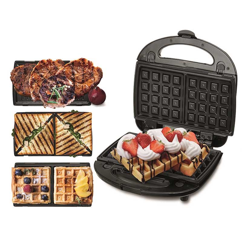 Camry CR3024 - Grill, sandwich en wafelmaker - 3in1