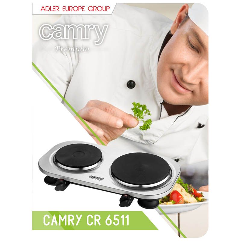 Camry CR 6511 - Dubbele kookplaat