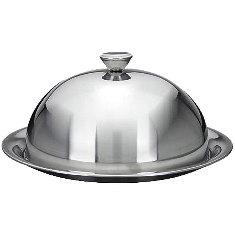 Stolp met Dienblad - RVS - 30cm