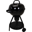 Vaggan Houtskool Barbecue met Thermometer Zwart