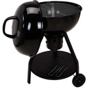 Vaggan Houtskool Barbecue met Thermometer Zwart