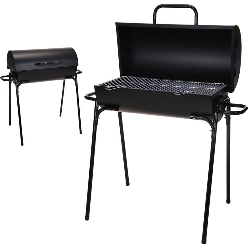 Houtskool barbecue cilinder