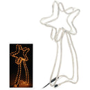 Slangverlichting ster kerstmis lichtslang 4 meter 63x9x27cm