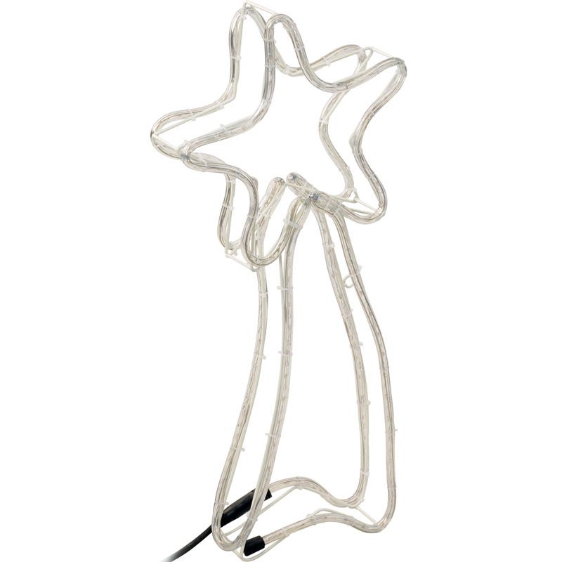 Slangverlichting ster kerstmis lichtslang 4 meter 63x9x27cm