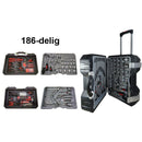 Gereedschapstrolley 186-delig