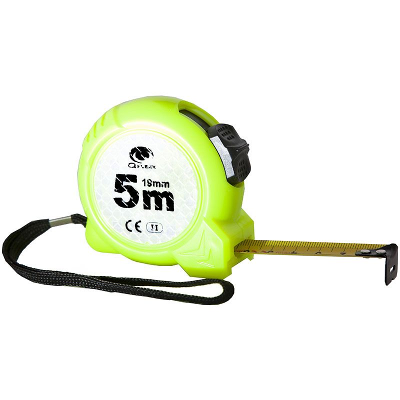 Q Flexx Rolbandmaat High-Viz 5 meter-19mm