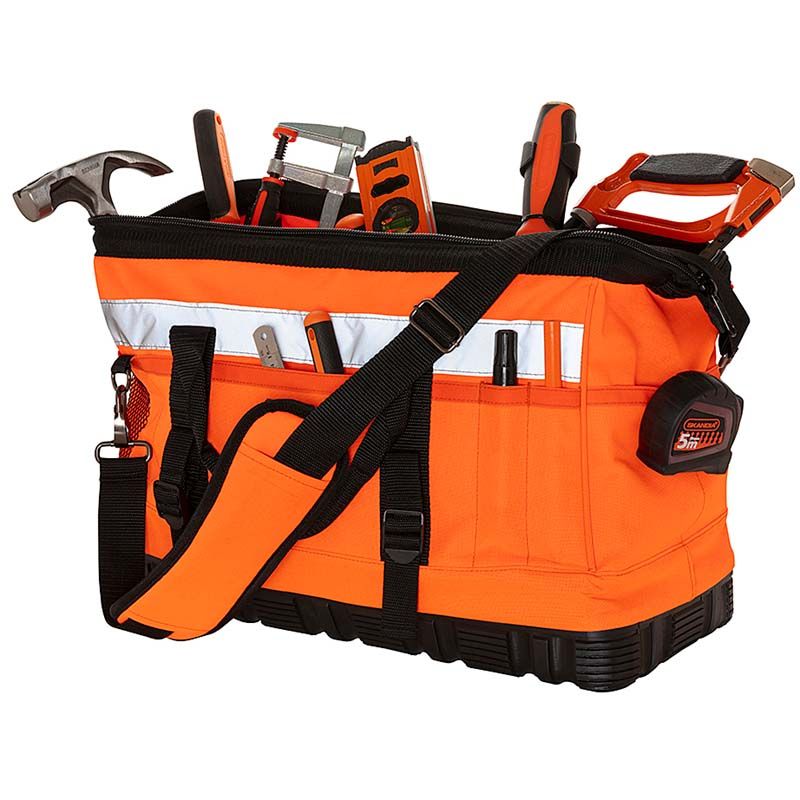 ToolPack Hi-Vis Gereedschapstas-XXL met rubber bodem