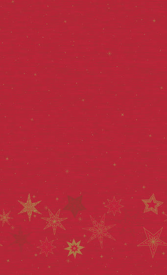 Duni Tafellaken Star Stories Red 138x220cm