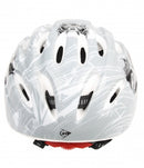 Fietshelm kind doodshoofd maat 48/52 cm grijs