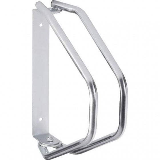 fietsenrek verstelbaar 33,5 x 8,5 x 29 cm zilver