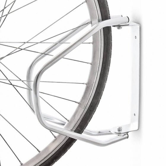 fietsenrek verstelbaar 33,5 x 8,5 x 29 cm zilver