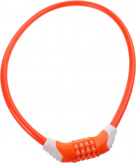 kabelslot 650 x 10 mm cijfercombinatie oranje