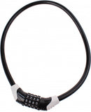 kabelslot 650 x 10 mm cijfercombinatie zwart