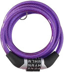 spiraalslot met wachtwoord 1200 x 6 mm paars