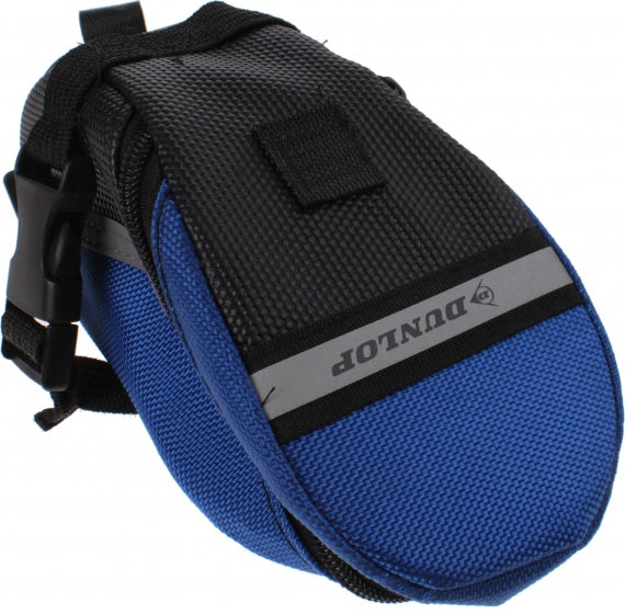 zadeltas 0,5 liter blauw/zwart
