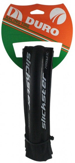 buitenband Slickster 28 x 7/8 (23-622) vouwband zwart